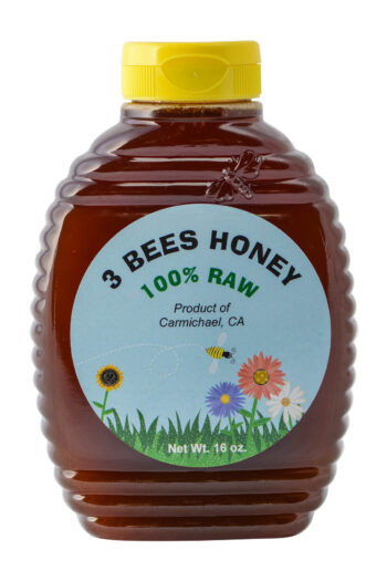 3 Bee's Honey -6 Oz.