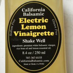 California Balsamic Electric Lemon Vinaigrette