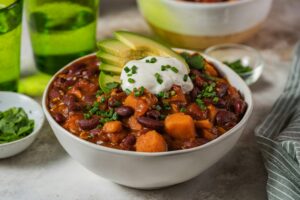 Sweet Potato Healthy Veggie Style Chili