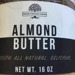 Almond Butter - Fresh Vintage Farms - 16 Oz